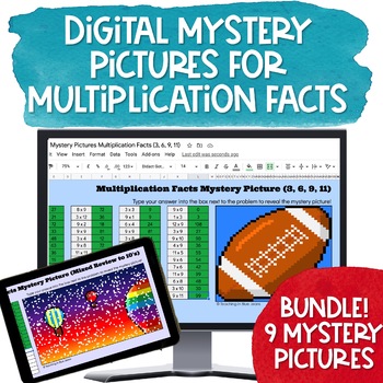multiplication mystery pictures